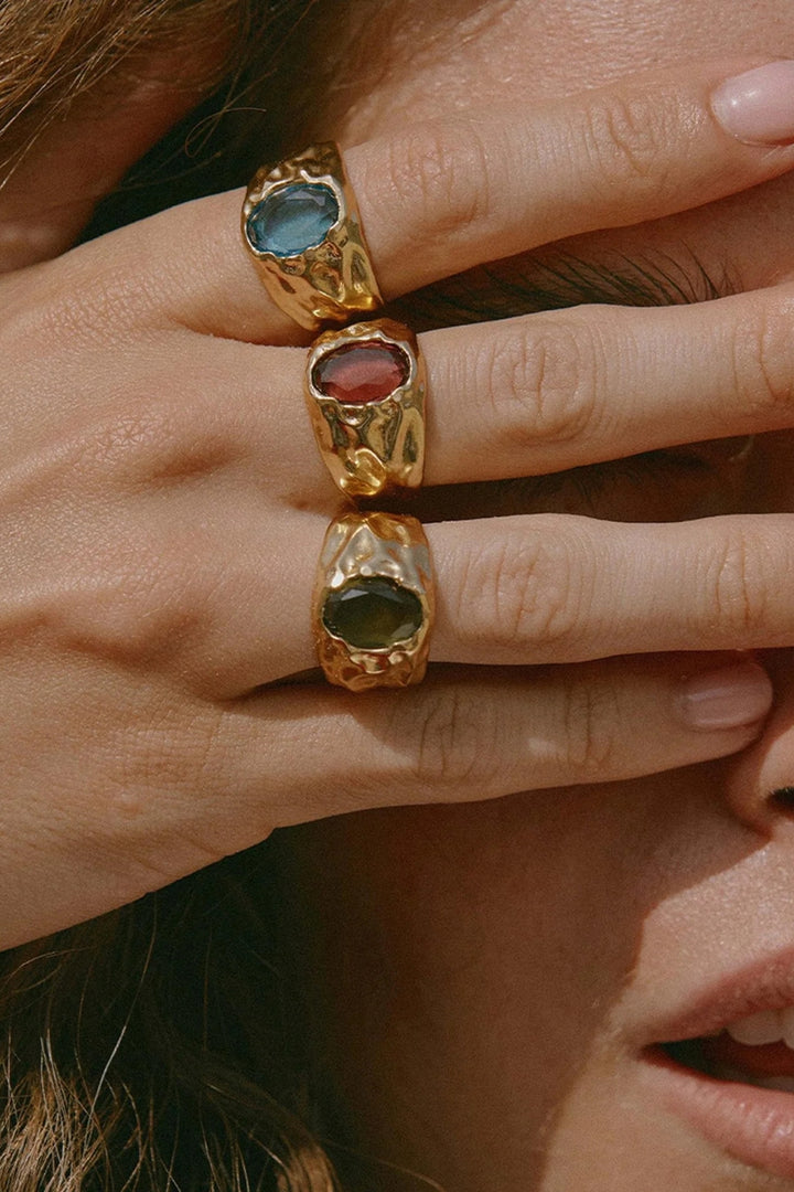 Carmen Dark Green Ring