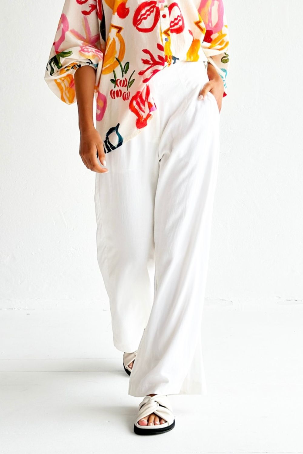 Dana Pants | White