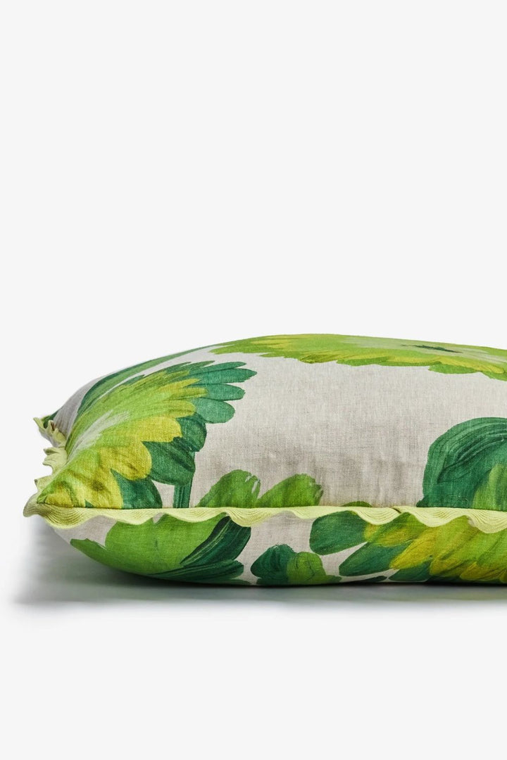 Dahlia Green 60cm Cushion