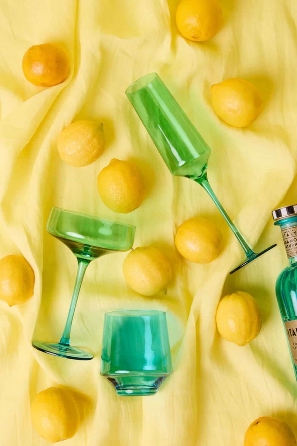 PISTACHIO CRUSH MARGARITA GLASS 2P SET