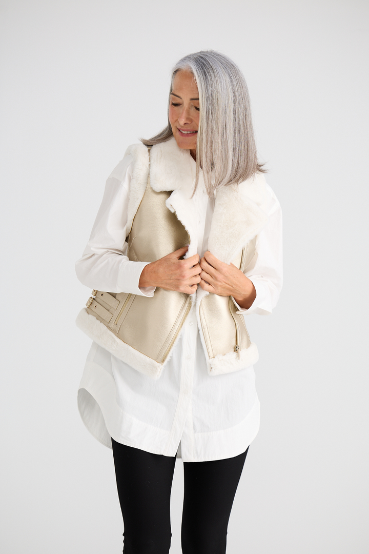 Alba Vest - Gold
