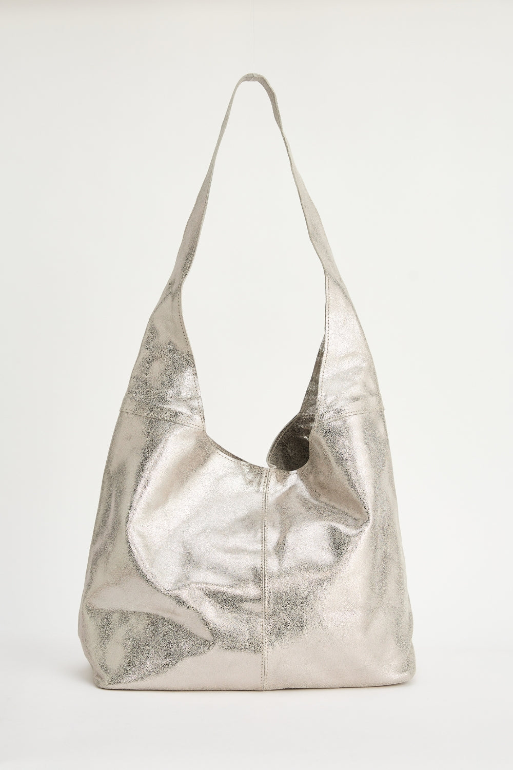 Carrie Hobo Bag Silver