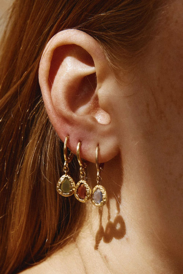 LYSIA BLUE EARRINGS - Crate Expectations