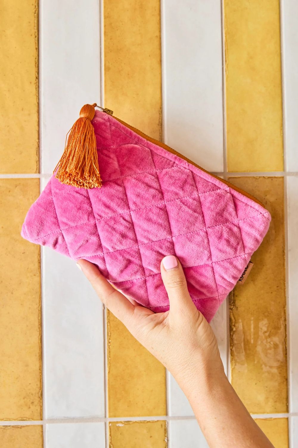 PINK VELVET COSMETICS PURSE