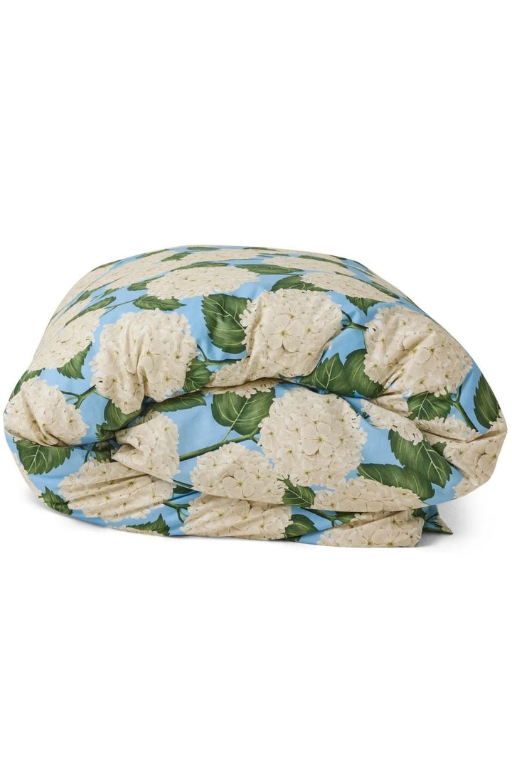 Hydrangea Blue Organic Cotton Quilt Cover