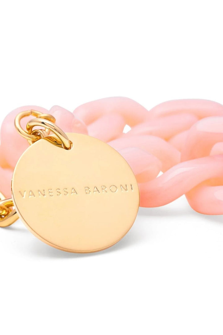 Flat Chain Bracelet Peach Sorbet