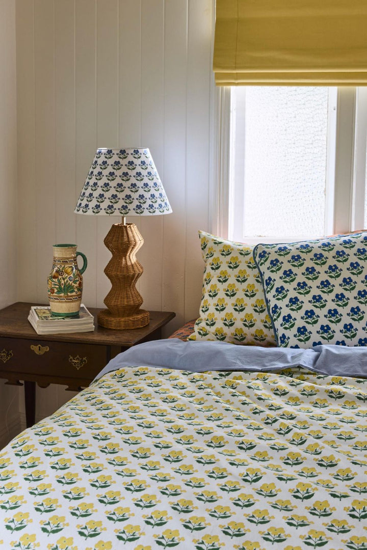 Kip&Co x Anna Spiro Indian Summer Yellow Organic Cotton Quilt Cover