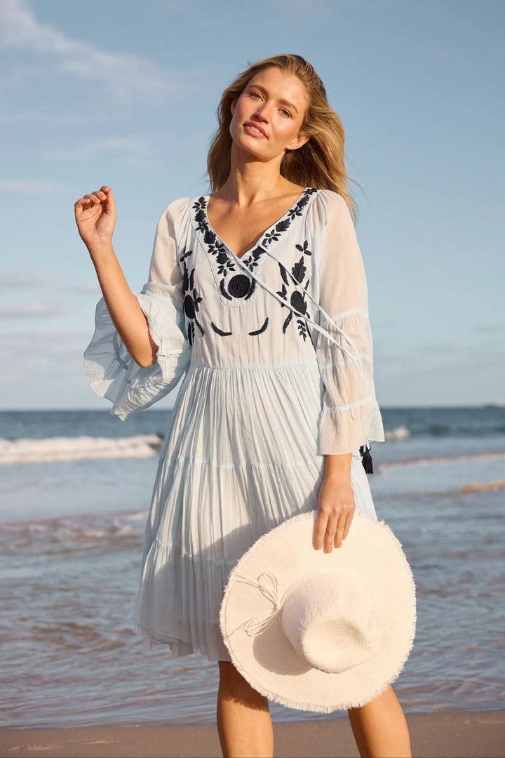 Sea Breeze Sun Hat - White