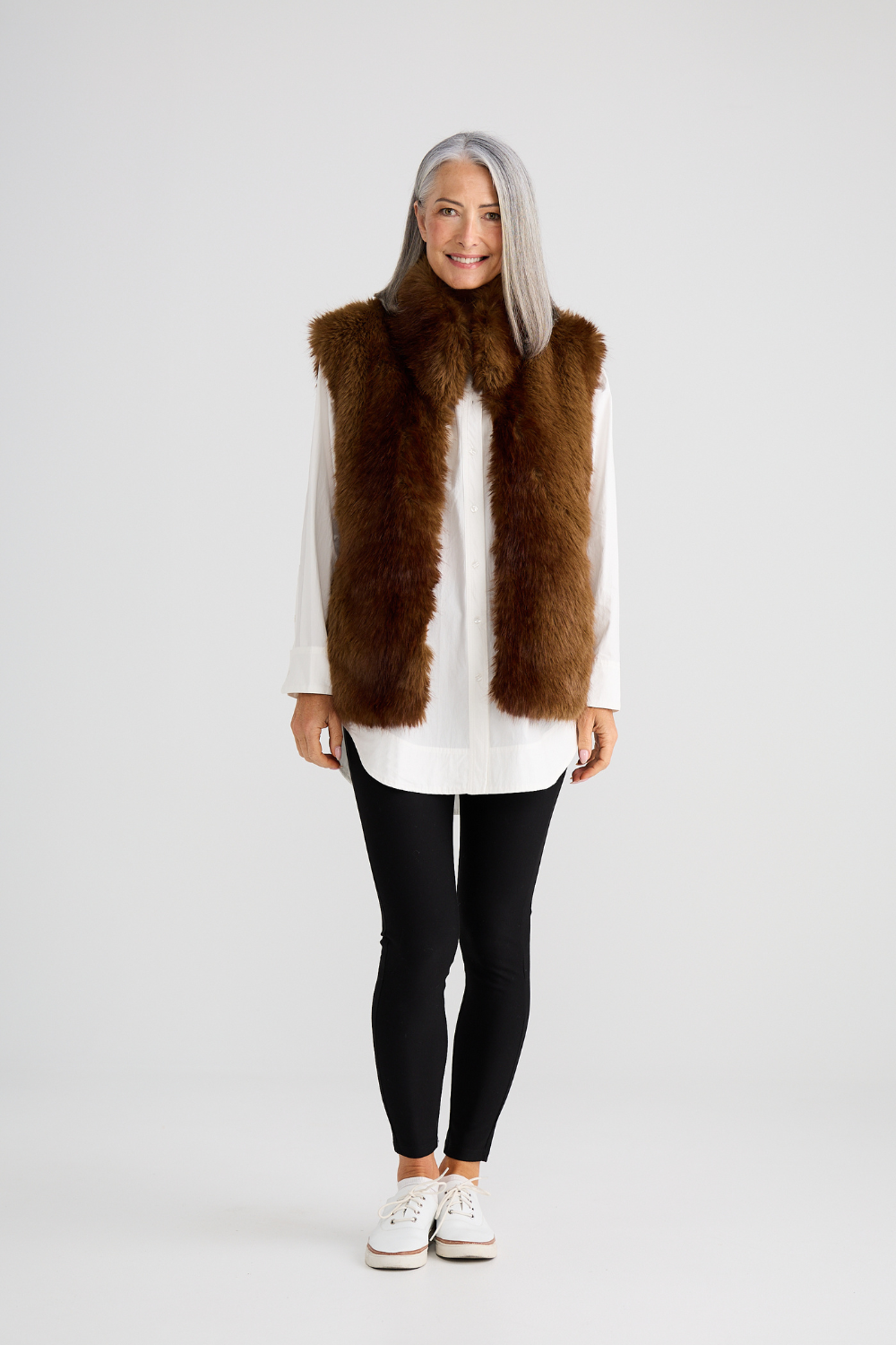 Vivienne Fur Vest Mink