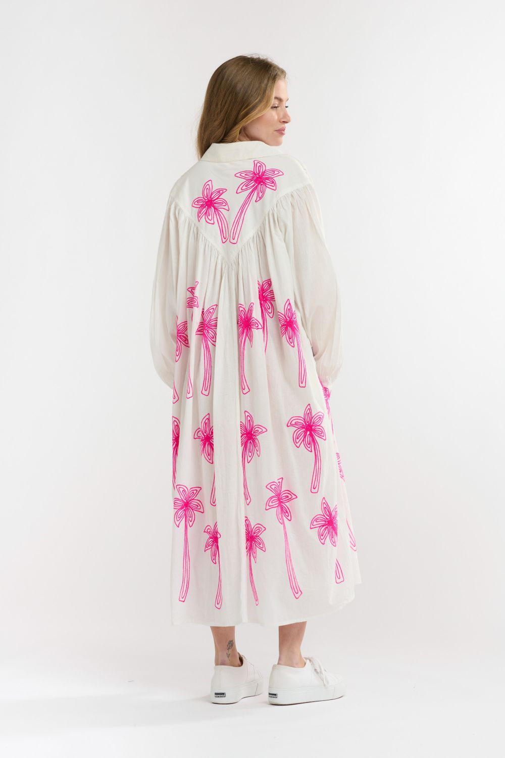 Solo Palm Shirt Dress