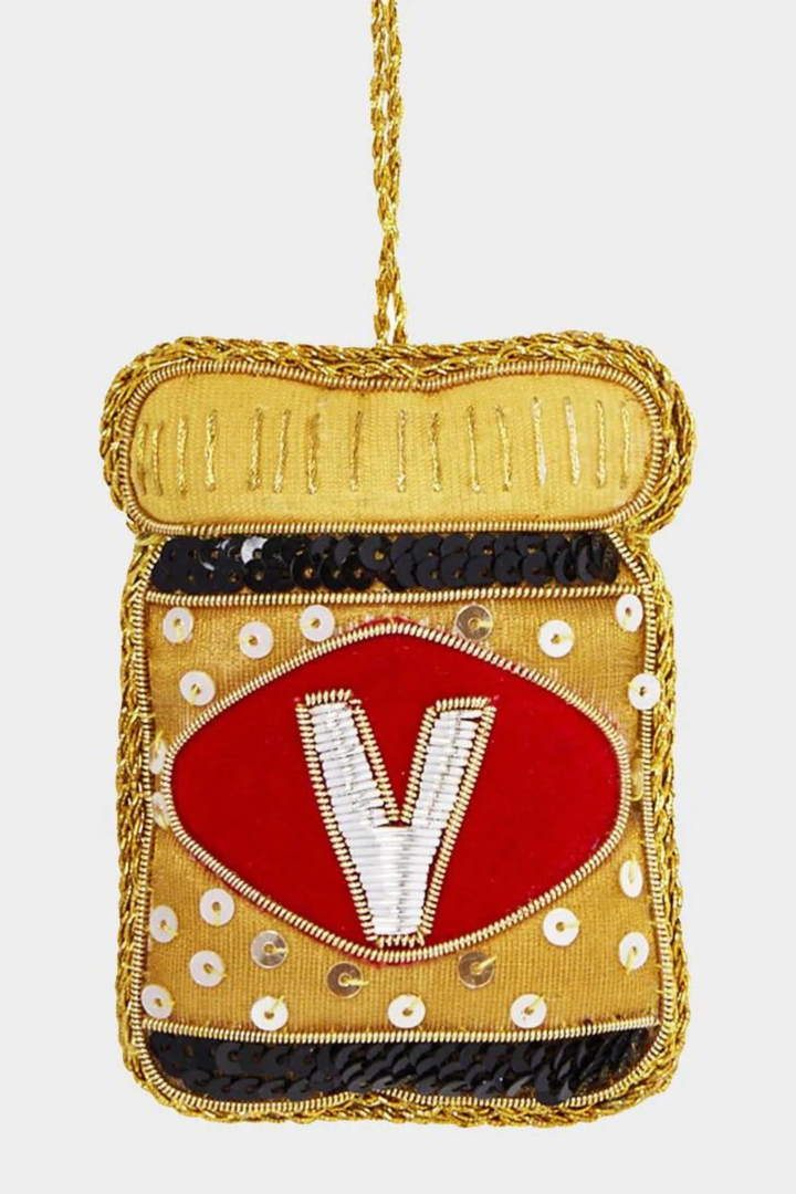 Vegemite Sequin Tree Decoration