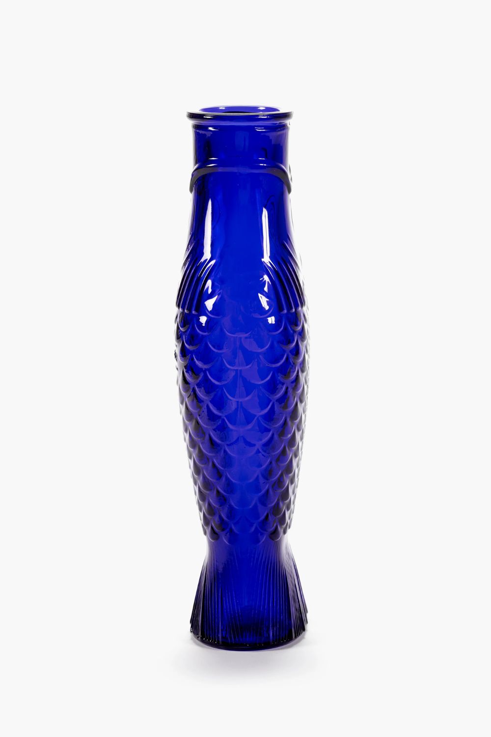 Carafe cobalt blue Fish & Fish