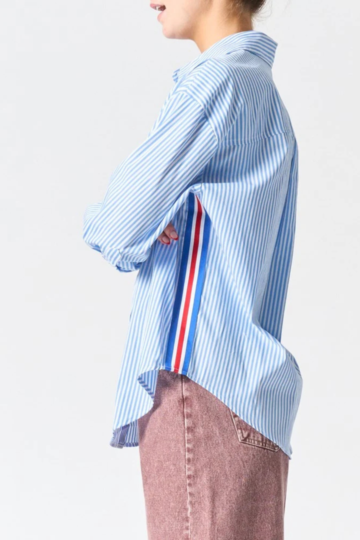 Ritz Shirt - Blue Stripe