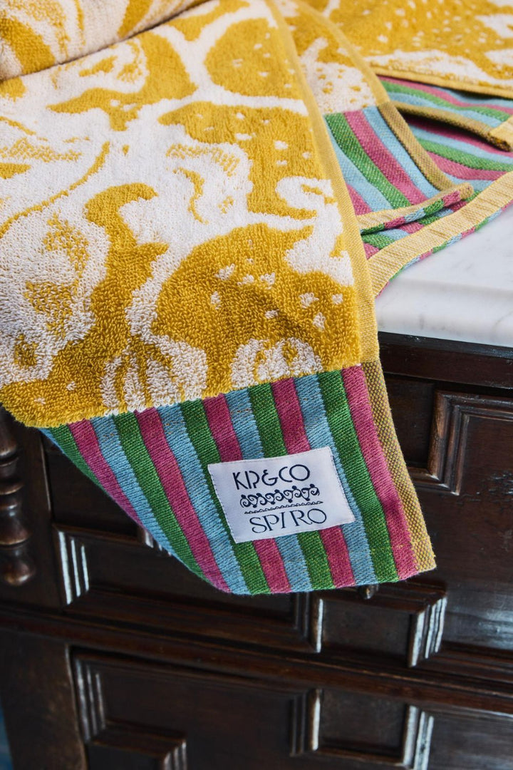 Kip&Co x Anna Spiro Elsternwig Fig Terry Hand Towel One Size