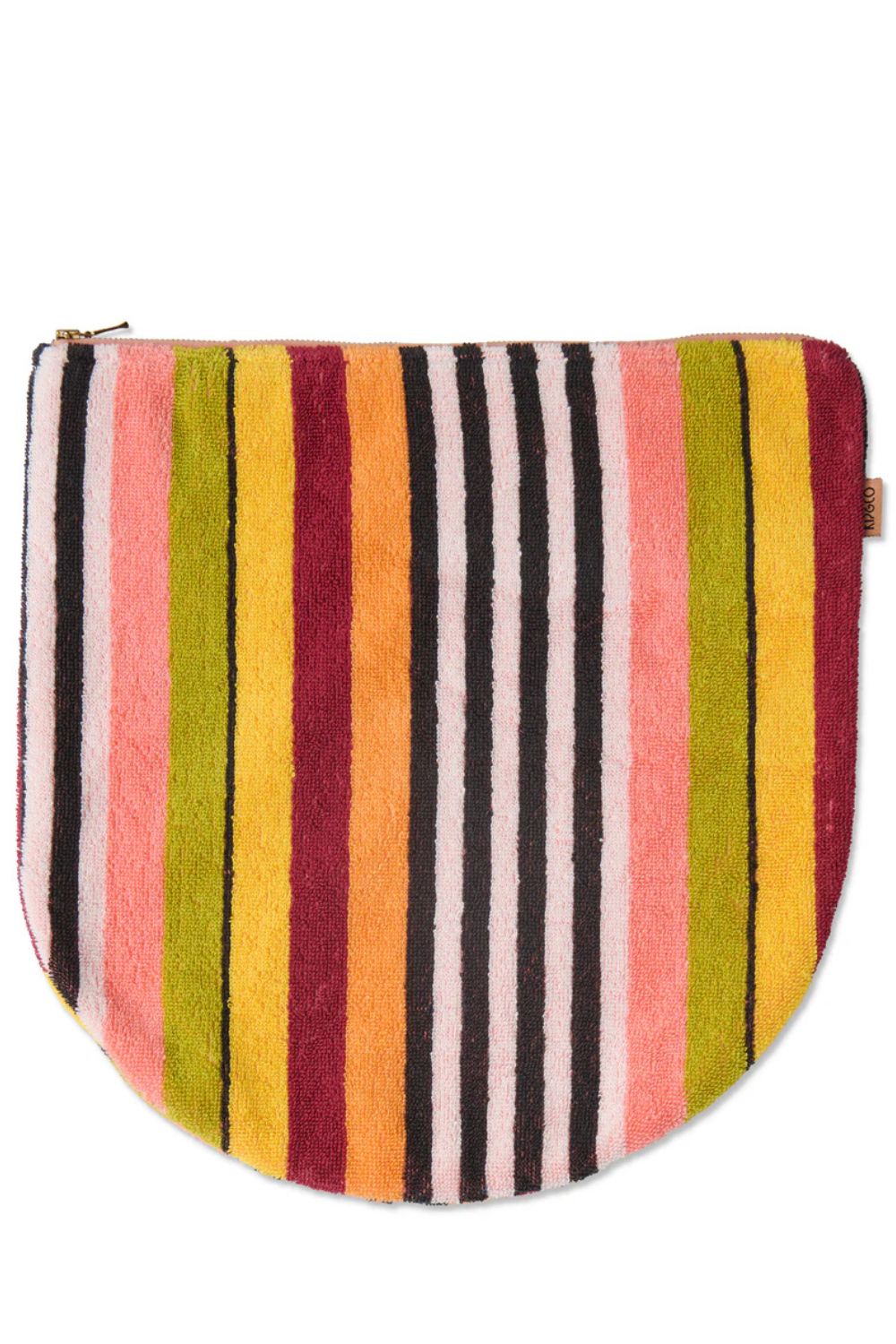 CASABLANCA STRIPE TERRY BEACH CARRY ALL POUCH