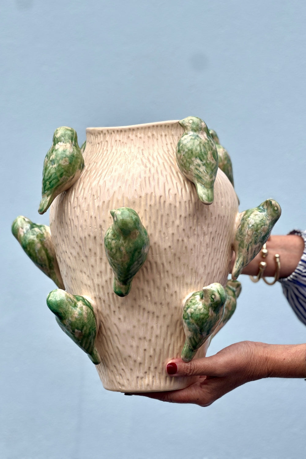 Swallow Ceramic Vase