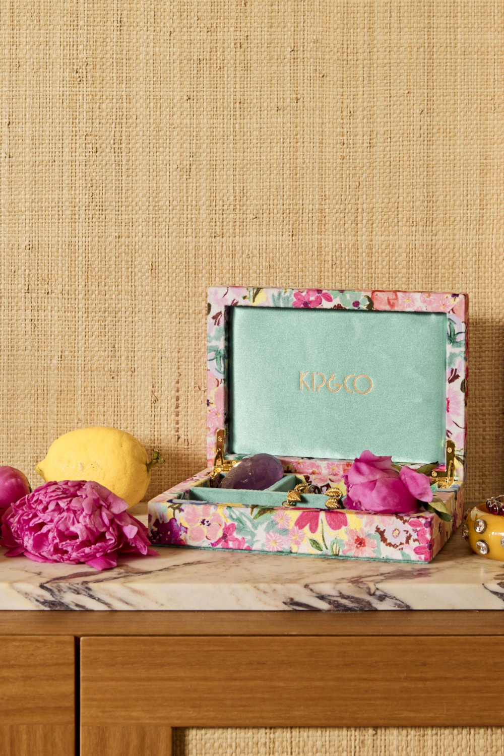 Alfresco Velvet Jewellery Box Small Small