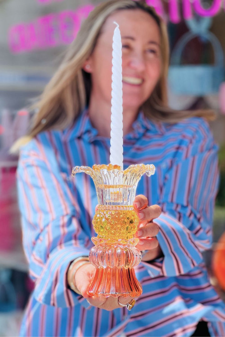 Yellow / Orange  Pineapple  Stick Holder