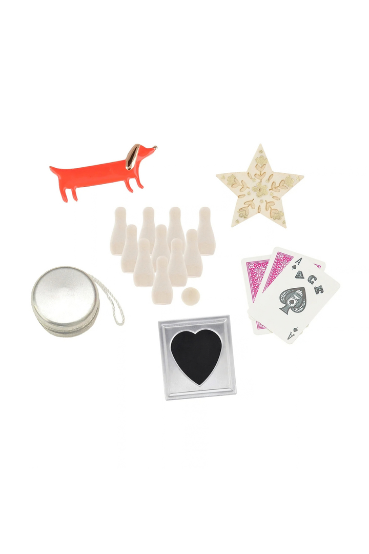 Striped Tinsel Tassel Crackers