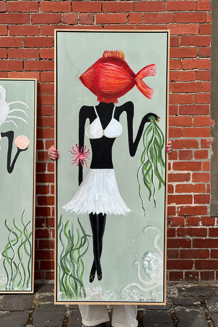 Mademoiselle Crabe + Madame Poisson - Julie Goutallier