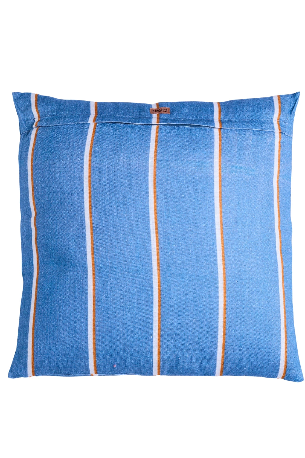 Blue Lagoon Stripe Upholstery Square Lounge Cushion