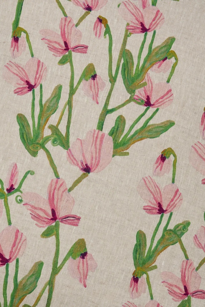 Sweet Pea Pink 60cm Cushion