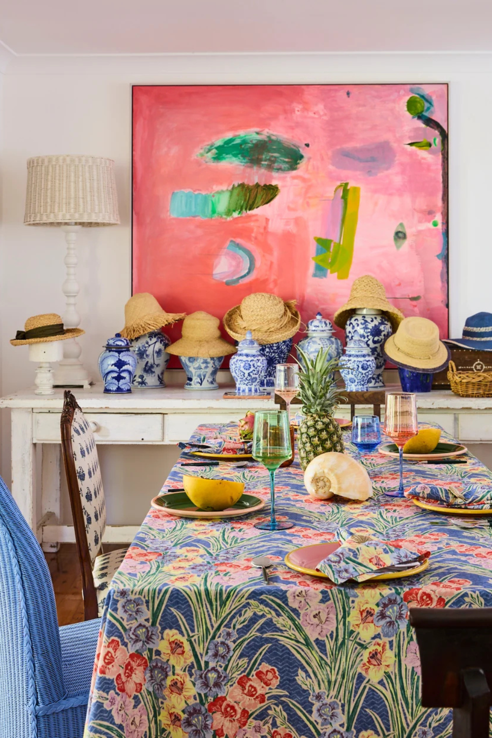 Kip&Co x Anna Spiro Gladiolus Tablecloth