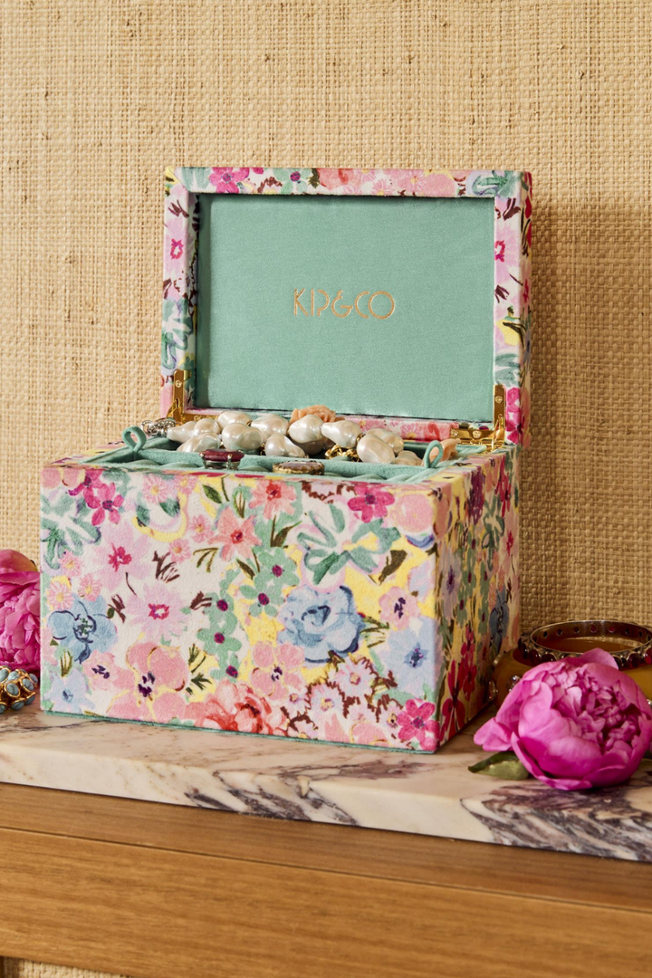Alfresco Velvet Jewellery Box Large Large