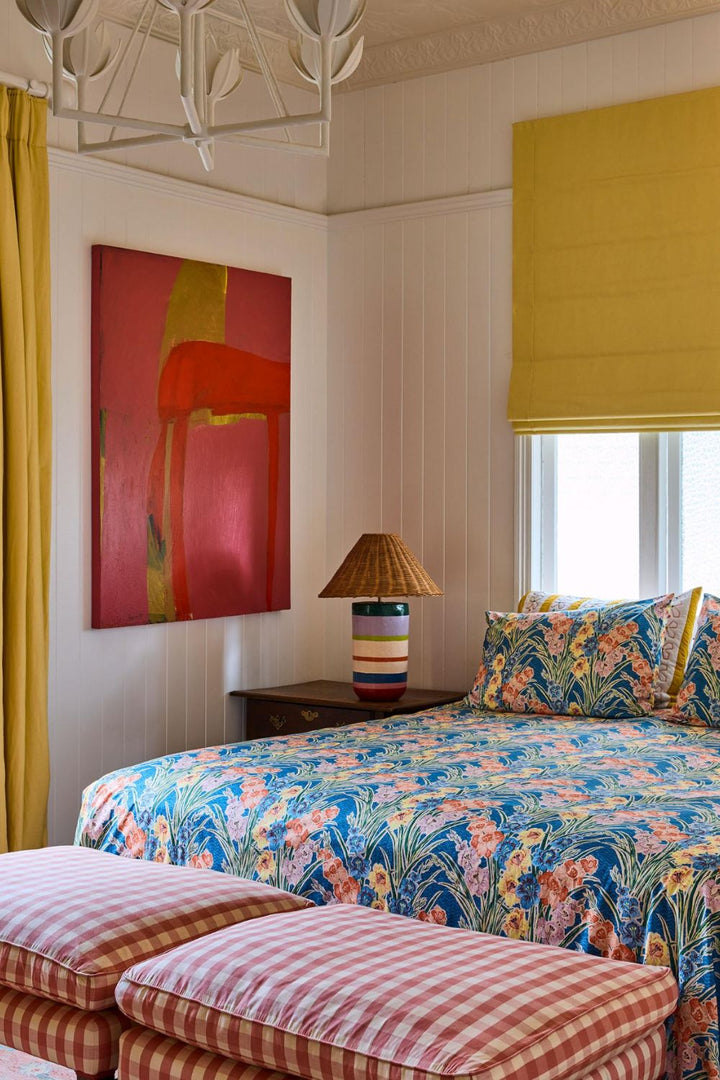 Kip&Co x Anna Spiro Gladiolus Organic Cotton Pillowcases 2p Standard