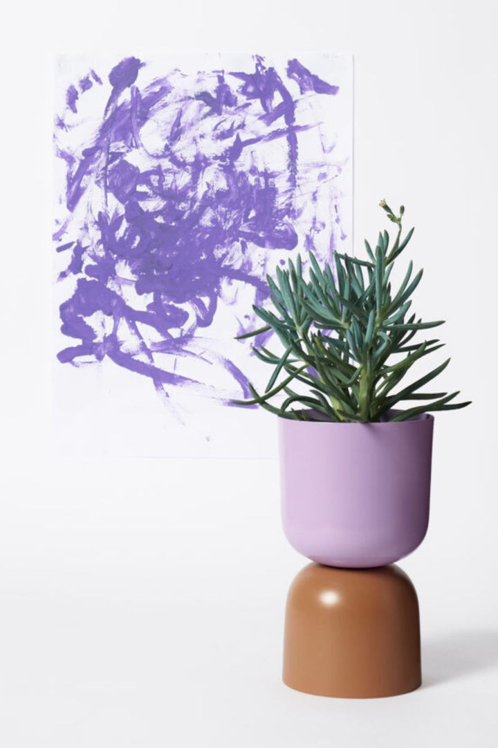 Tone Planter Lilac and Sorrel