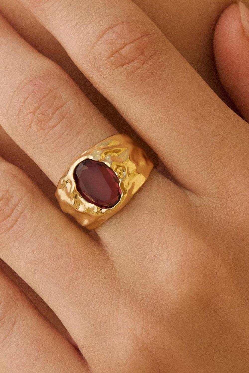 Carmen Rosewood Ring
