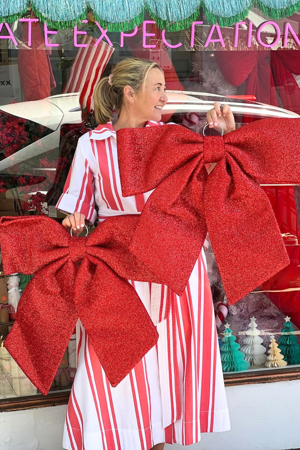 BIG RED BOWS