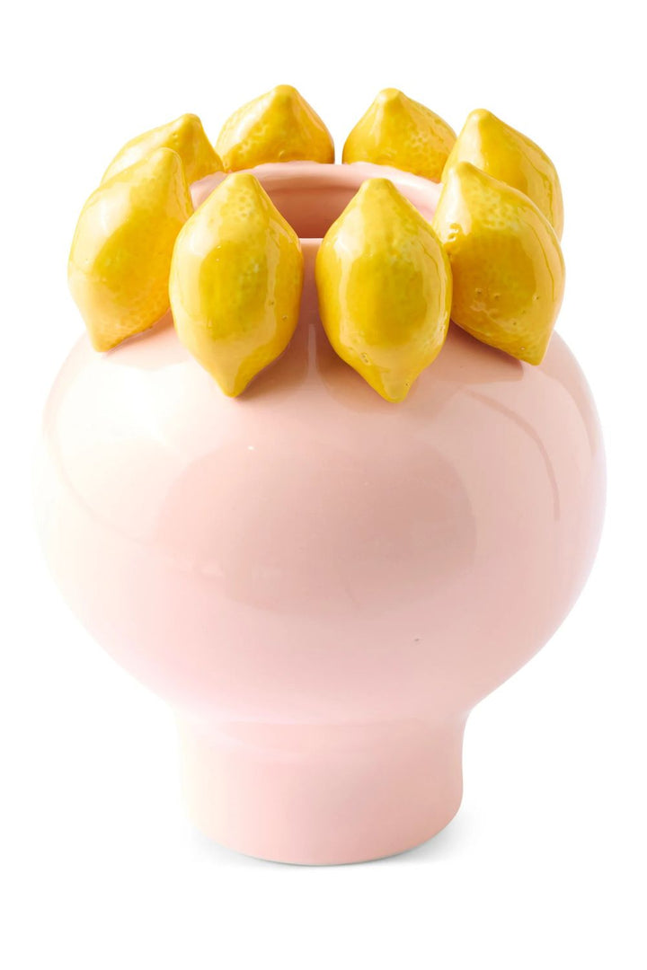 Lemon Spritz Vase
