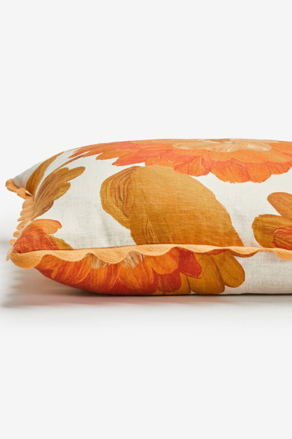 Dahlia Orange 50cm Cushion