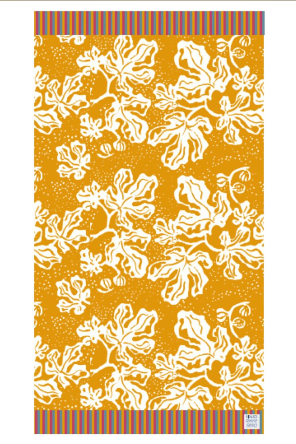 Kip&Co x Anna Spiro Elsternwig Fig Terry Bath Sheet 175 x 95 cm