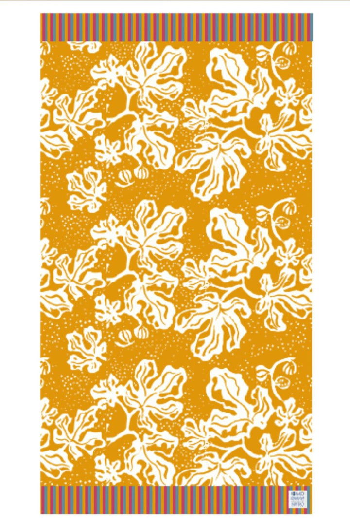 Kip&Co x Anna Spiro Elsternwig Fig Terry Bath Sheet 175 x 95 cm