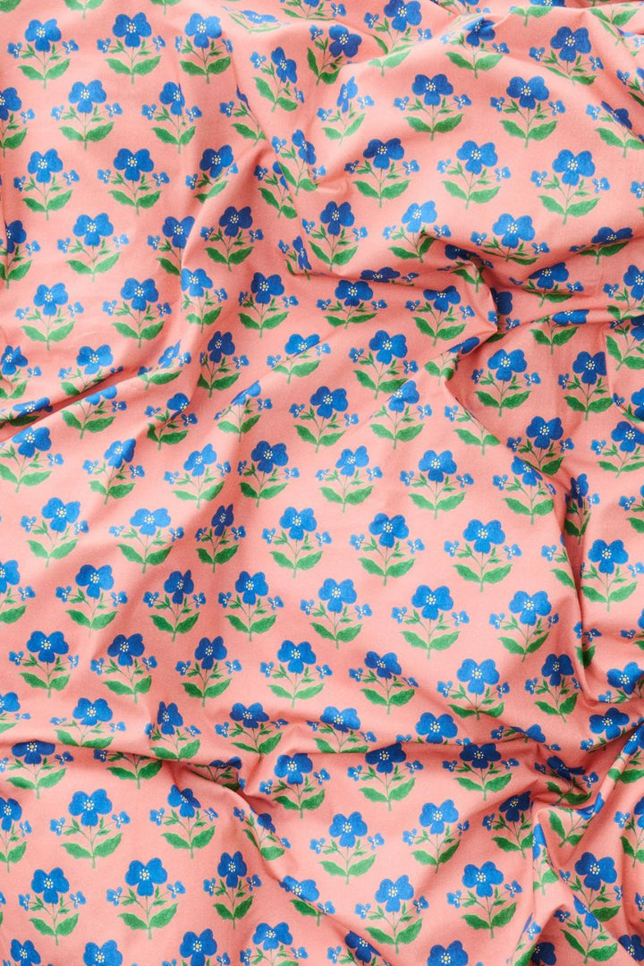 Kip&Co x Anna Spiro Indian Summer Rose Organic Cotton Fitted Sheet