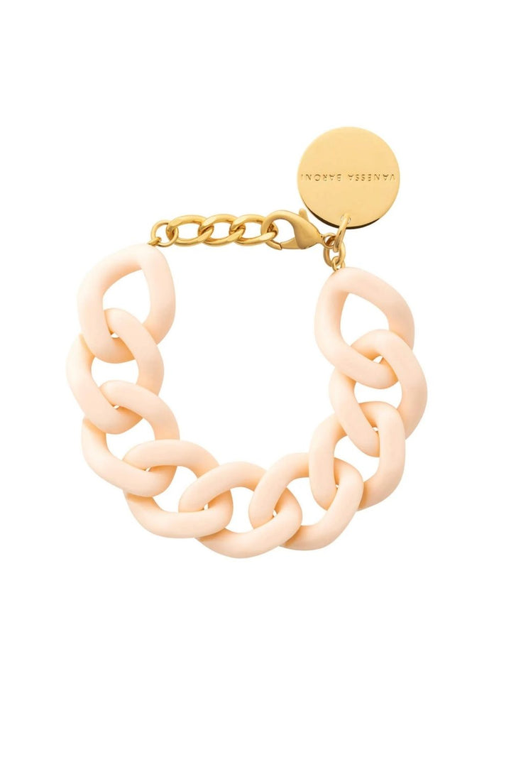 Flat Chain Bracelet Latte