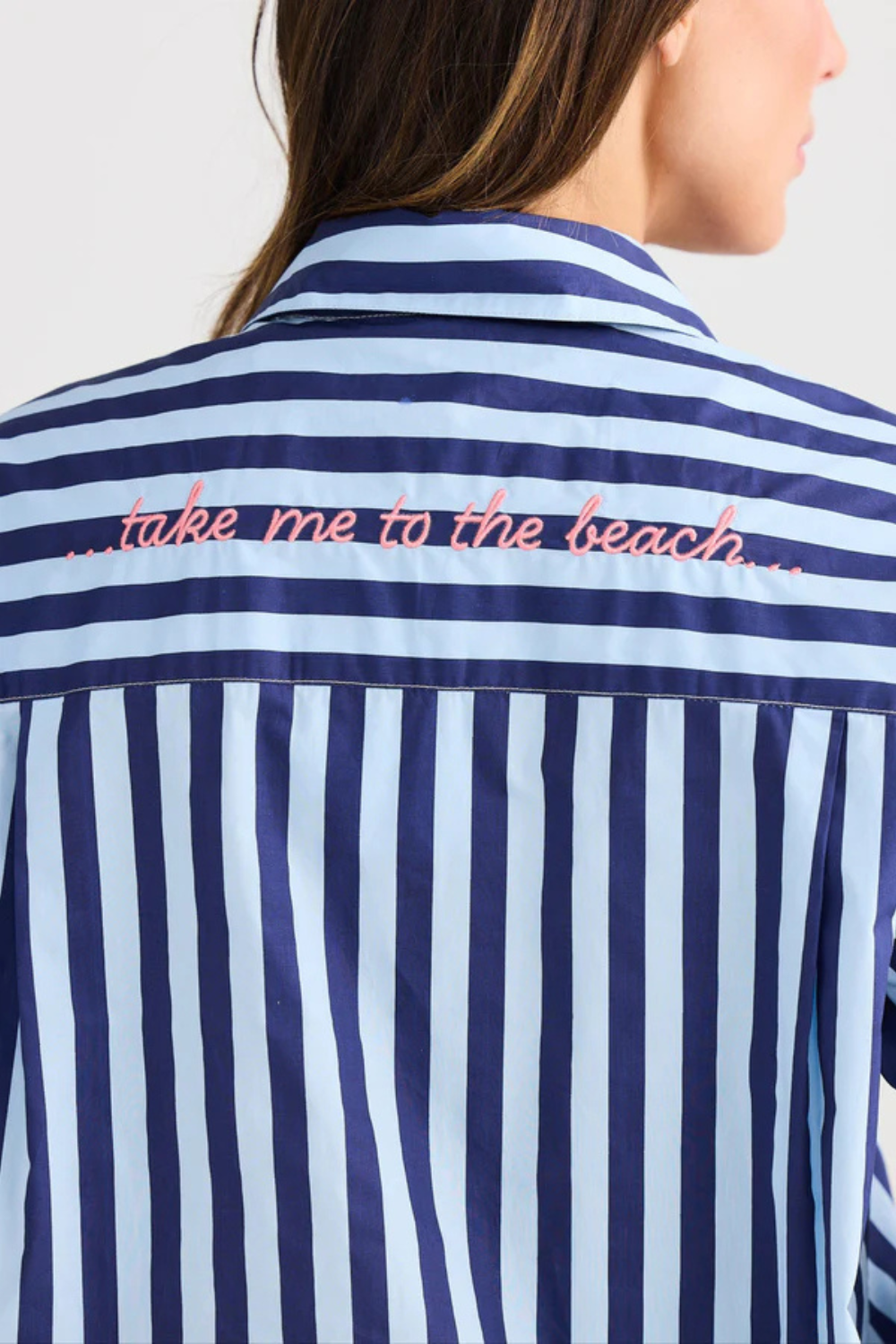 Adrift Shirt - Blue Stripe