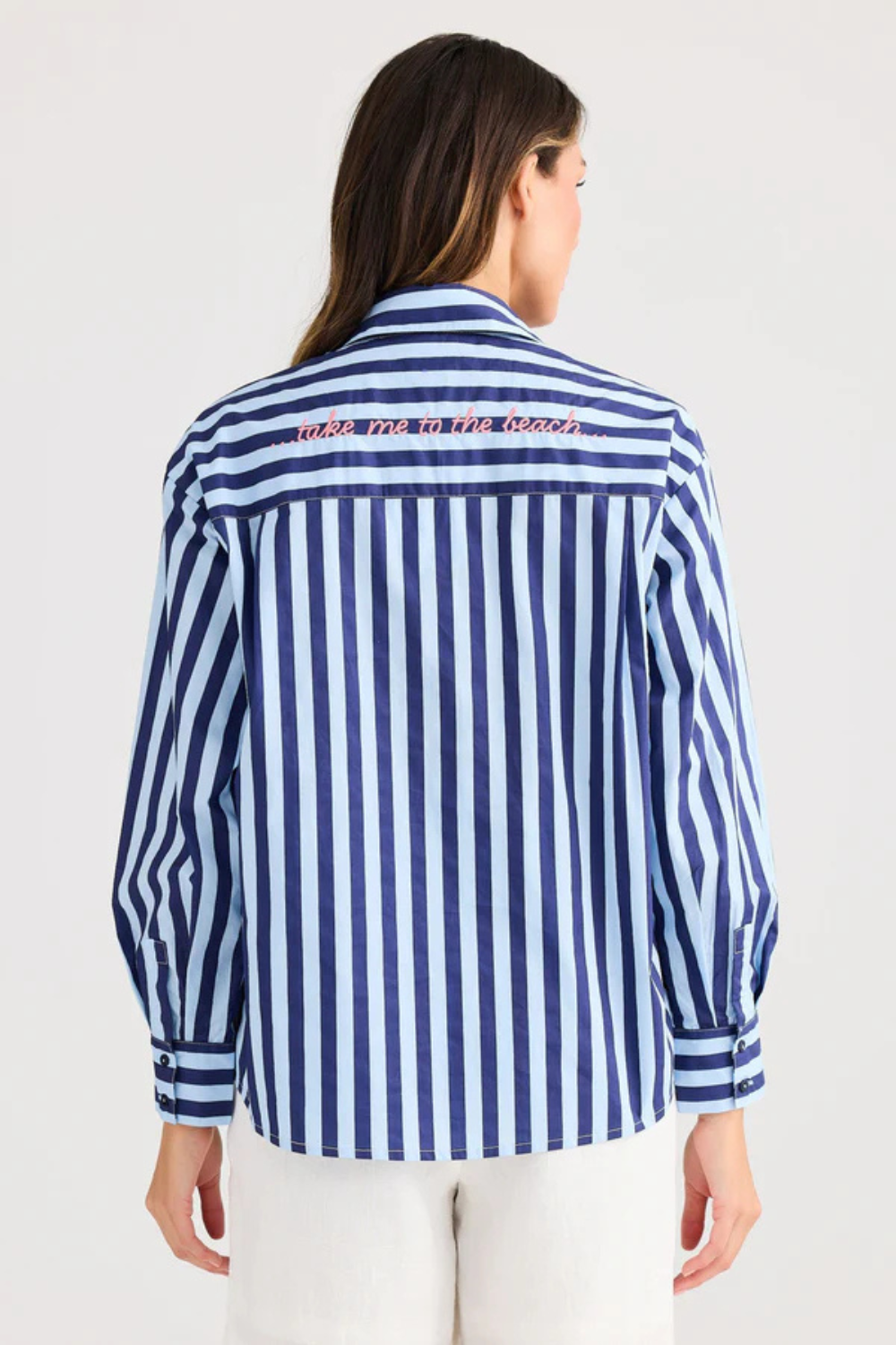 Adrift Shirt - Blue Stripe