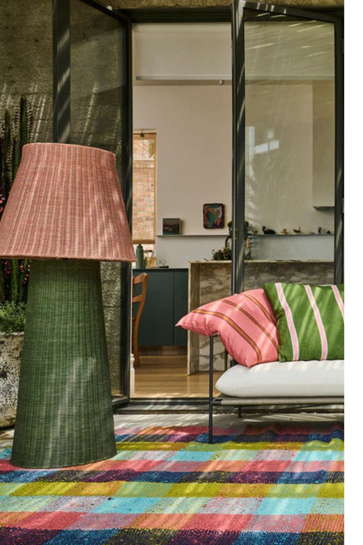 PORTOFINO RATTAN FLOOR LAMP