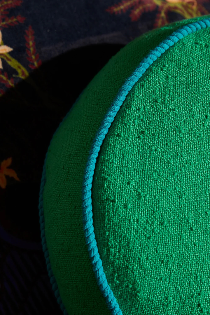 Dana Round Cushion - Spring Green