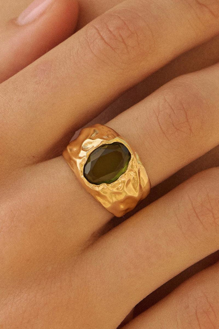 Carmen Dark Green Ring
