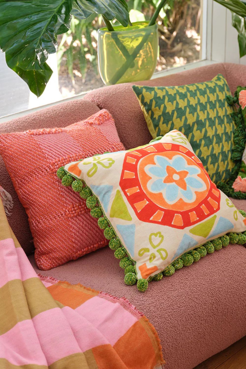 Blair Cushion Pink - Crate Expectations