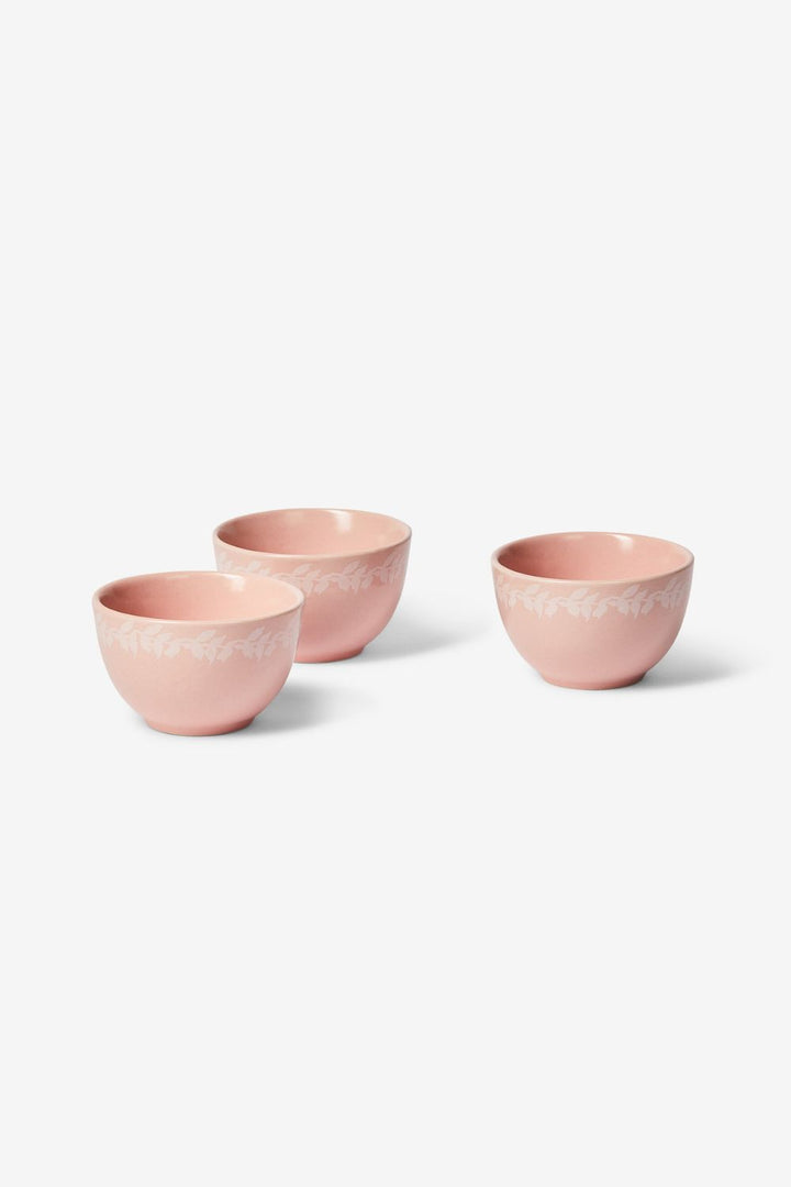 Jardin Pink Small Bowl (set of 3)