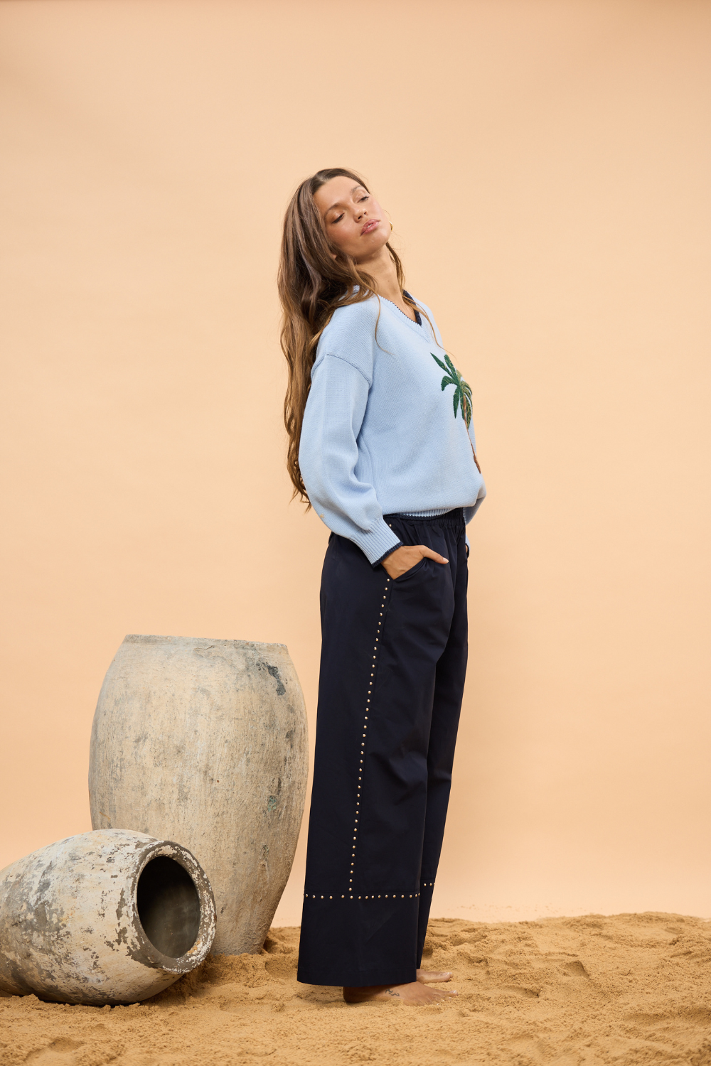 Fiji Knit - Sky Blue - Crate Expectations