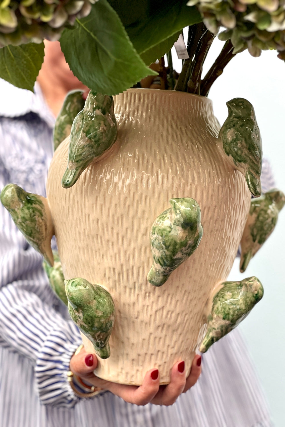 Swallow Ceramic Vase