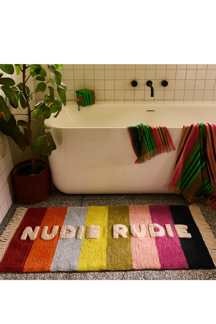 Martina Nudie Rudie Bath Runner - Cornflower