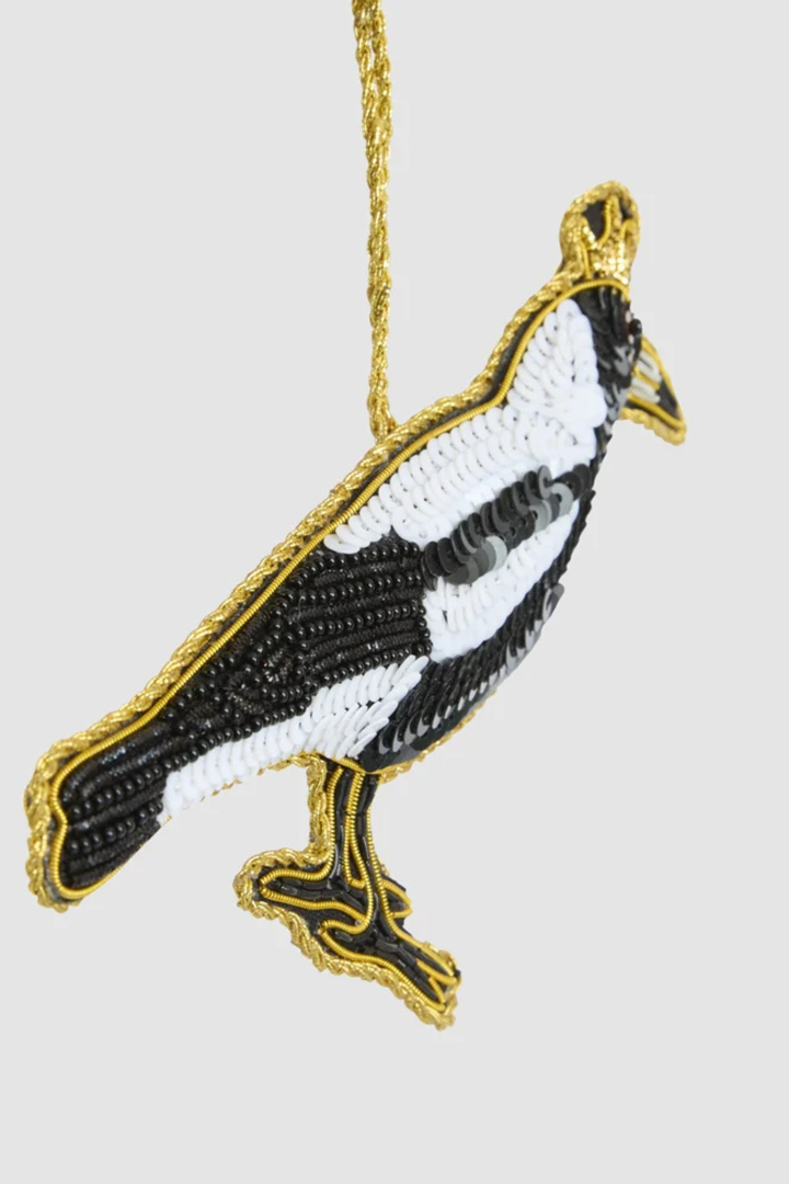 Shiny Bandit Magpie Decoration