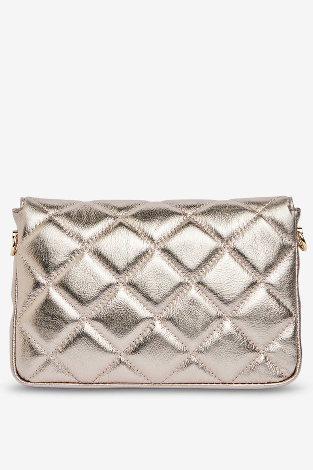 Sarah Crossbody - Quilted Gold